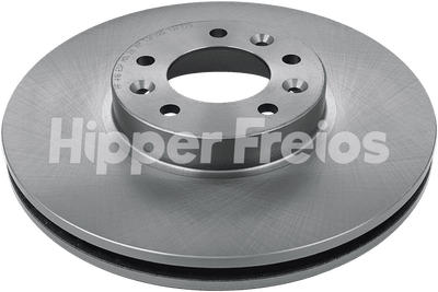 Par Disco Freio Diant Ventilado Peugeot Expert 1.5 1.6 Turbo Die - Imagem 1