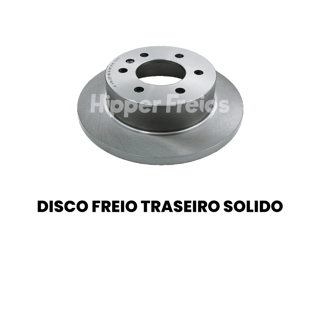 Par Disco Freio Tras Sólido Mercedes Sprinter 310 311 313 413 41 - Imagem 2