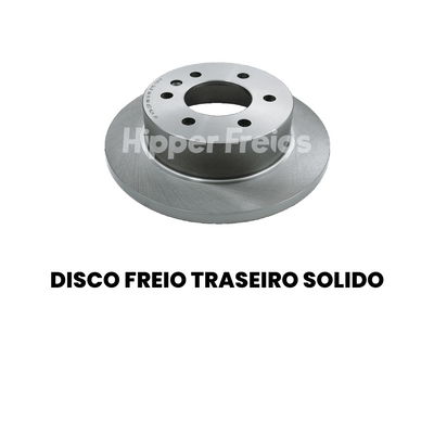Par Disco Freio Tras Sólido Mercedes Sprinter 310 311 313 413 41 - Imagem 2