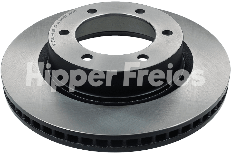 Disco Freio Diant Ventilado Toyota Hilux 1992 a 2024 2.4 2.7 - Imagem 1