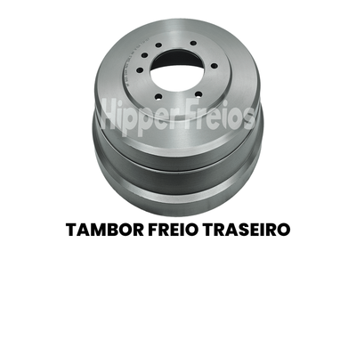 Tambor Freio Tras Nissan Frontier Suzuki Grand Vitara - Imagem 2