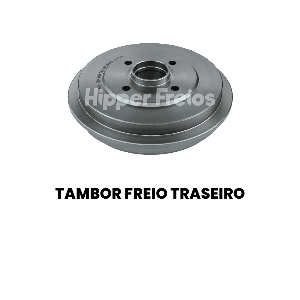 Tambor Freio Tras Nissan March 1.0 12V Flex FlexStart 2015-2 - Imagem 2