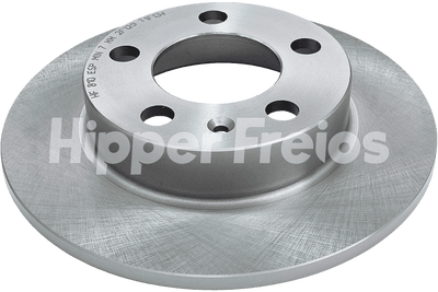 Par Disco Freio Tras Sólido Volkswagen Nivus Polo T-Cross 2021 2 - Imagem 1