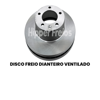Disco Freio Diant Ventilado Renault Master 2.5 dCi 2004-2013 - Imagem 2