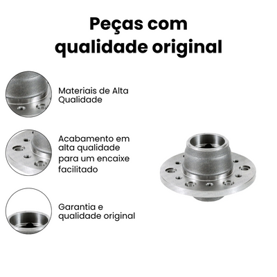 CUBO RODA DIANTEIRO DIREITO/ESQUERDO CHEVROLET HFCD21 - Imagem 3