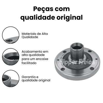 Cubo Roda Dianteiro Direito/Esquerdo PEUGEOT | CITROEN HFCD247 - Imagem 3