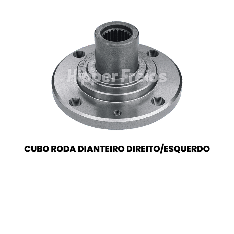 Cubo de Roda Diant Dir Esq Fiat Doblo Strada Fiorino - Imagem 2