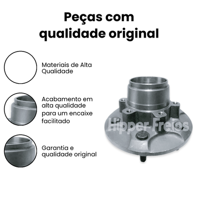 CUBO RODA DIANTEIRO DIREITO KIA HFCD352D - Imagem 3