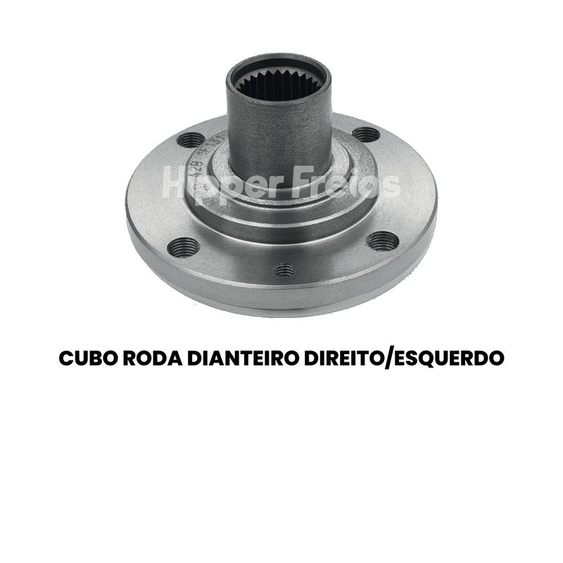 Cubo Roda Diant Dir Esq Fiat Doblo Idea Palio Strada - Imagem 2