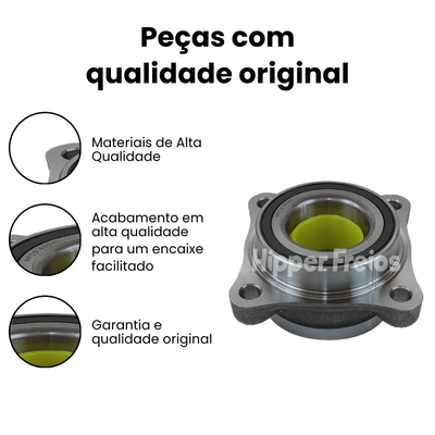 CUBO DE RODA DIANTEIRO DIREITO/ESQUERDO TOYOTA HFCD500A - Imagem 3