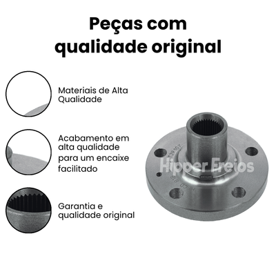 CUBO DE RODA DIANTEIRO DIREITO E ESQUERDO VOLKSWAGEN HFCD81B - Imagem 3