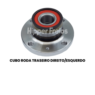 Cubo de Roda Traseiro com ABS VOLKSWAGEN HFCT08B - Imagem 2