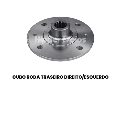 CUBO DE RODA TRASEIRO DIREITO E ESQUERDO VOLKSWAGEN HFCT09 - Imagem 2