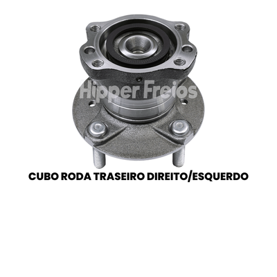 Cubo Roda Tras Ford EcoSport 2003 a 2021 1.0 1.5 1.6 2.0 Fle - Imagem 2