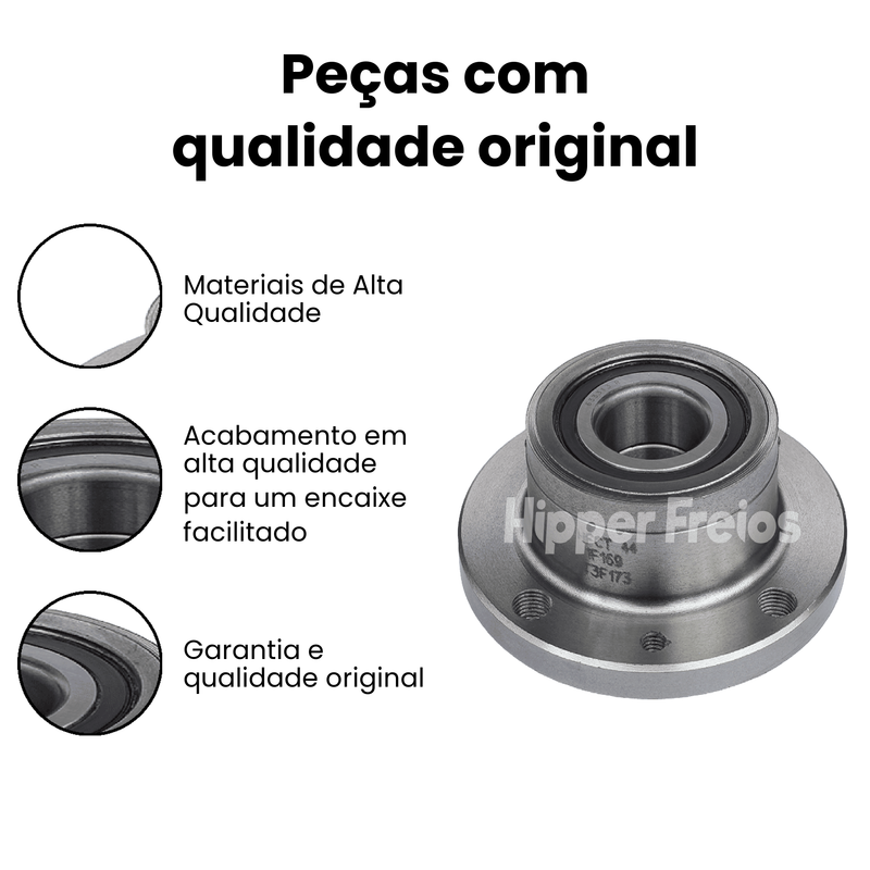 Cubo Roda Tras Dir Esq Fiat Doblo Ducato Fiorino Strada - Imagem 3