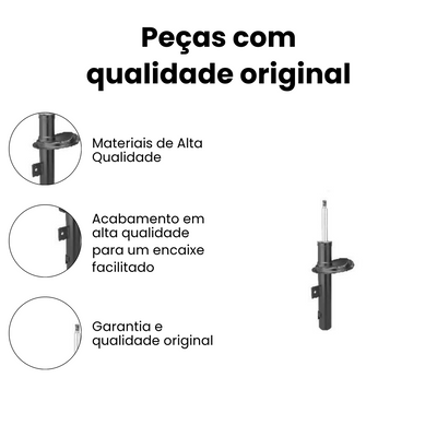 AMORTECEDOR DE SUSPENSÃO DIANTEIRO DIREITO E ESQUERDO FORD HG-30791 - Imagem 3