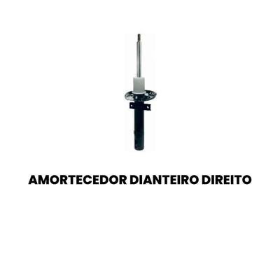 AMORTECEDOR DE SUSPENSÃO DIANTEIRO DIREITO / ESQUERDO VOLKSWAGEN HG-33017 - Imagem 2