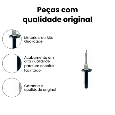 AMORTECEDOR DIANTEIRO DIREITO E ESQUERDO VOLKSWAGEN HG-33035 - Imagem 3