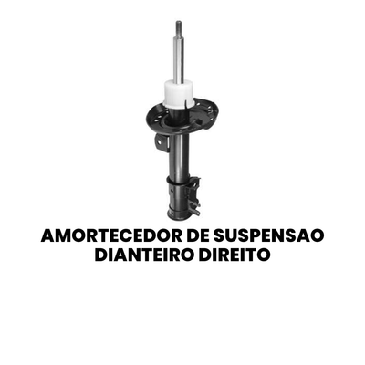 Amortecedor de Suspensão Dianteiro Esquerdo Fiat Punto - Imagem 2