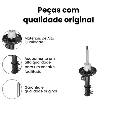 Amortecedor Dianteiro Esquerdo Fiat Linea 2008-2016 - Imagem 3