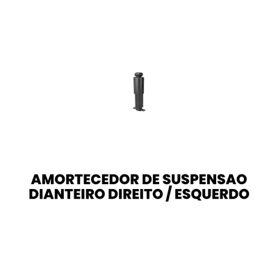 AMORTECEDOR DE SUSPENSÃO DIANTEIRO DIREITO / ESQUERDO CHEVROLET HG-36027 - Imagem 2