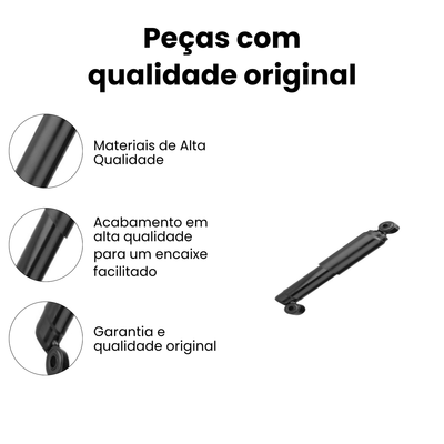 Amort Suspensão Tras Fiat Strada 1998-2018 Dir Esq - Imagem 3