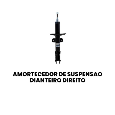 AMORTECEDOR DE SUSPENSÃO DIANTEIRO DIREITO E ESQUERDO RENAULT HG-41004 - Imagem 2