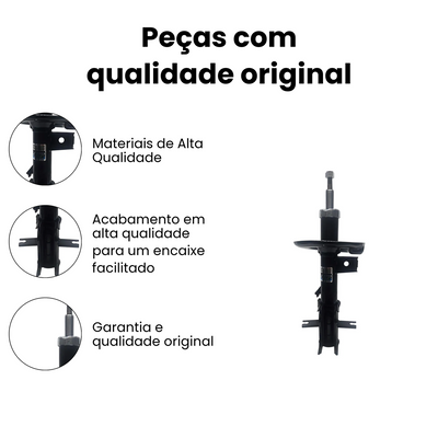 Amort Diant Esq Nissan Sentra 2007-2013 - Imagem 3