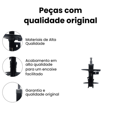 Amort Diant Esq Nissan Sentra 2007-2013 - Imagem 3