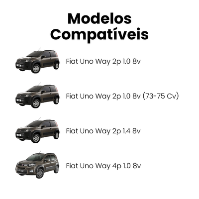Amort Diant Dir Fiat Uno Way Vivace Sporting Rua Furgão 2p 4 - Imagem 4