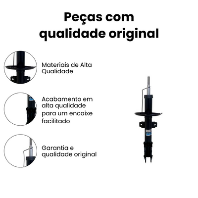 AMORTECEDOR DIANTEIRO DIREITO/ESQUERDO RENAULT HG-41128 - Imagem 3