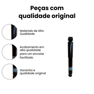 Amortecedor Traseiro Dir Esq Hyundai I30 Suspensão - Imagem 3