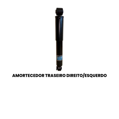 Amortecedor Traseiro Dir Esq Hyundai I30 Suspensão - Imagem 2