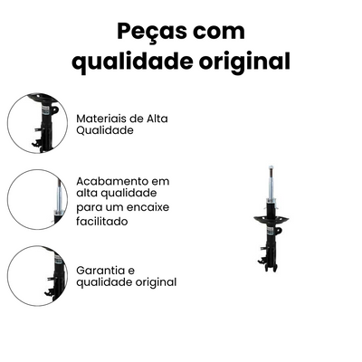 AMORTECEDOR DE SUSPENSÃO DIANTEIRO DIREITO HONDA HG-41167 - Imagem 3