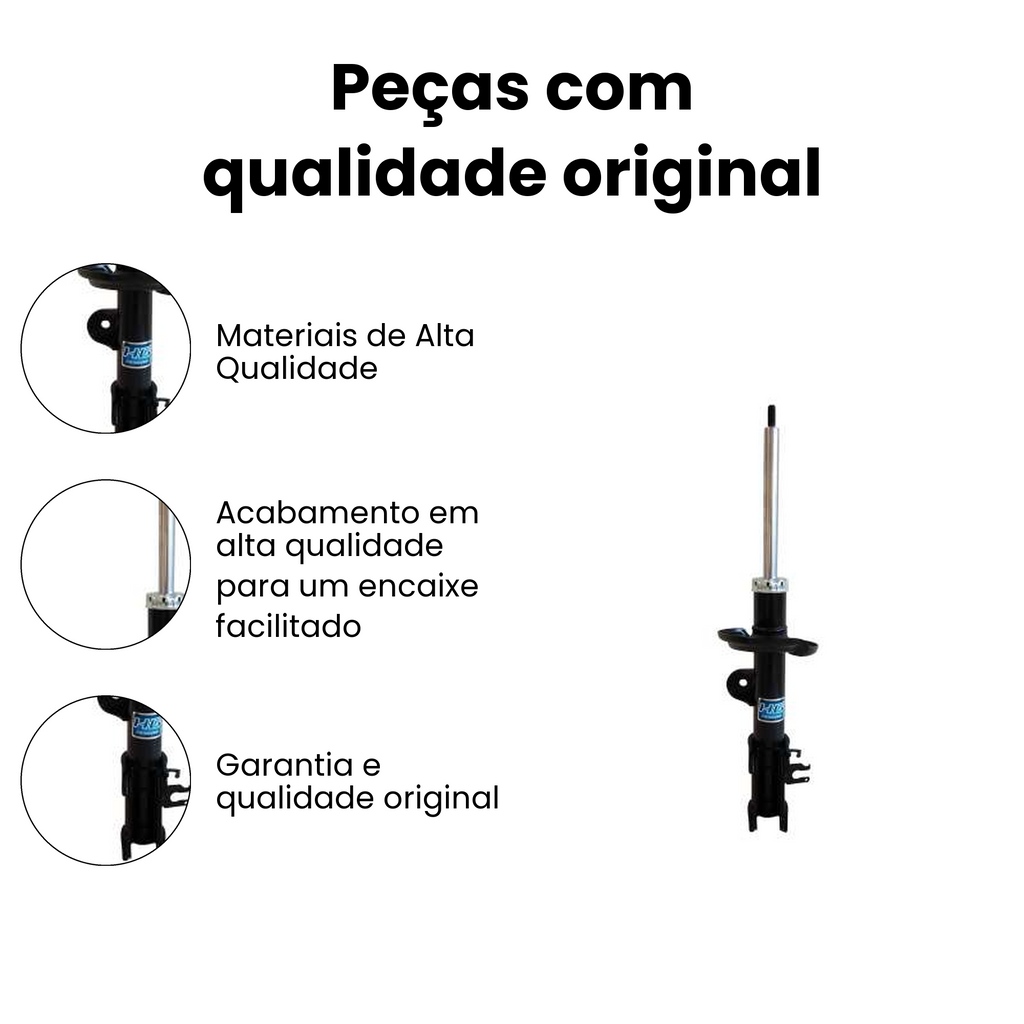 AMORTECEDOR DIANTEIRO DIREITO JEEP HG-41172 - Imagem 3