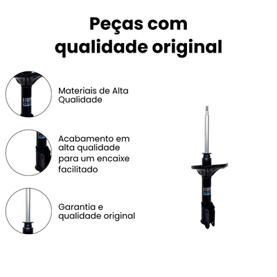 AMORTECEDOR DIANTEIRO DIREITO E ESQUERDO MITSUBISHI HG-41211 - Imagem 3