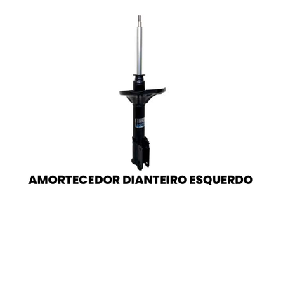 AMORTECEDOR DIANTEIRO DIREITO E ESQUERDO MITSUBISHI HG-41211 - Imagem 2