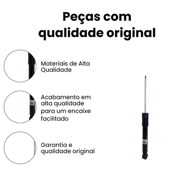 Amortecedor Suspensão Traseiro Audi A3 / Golf VW - Imagem 3
