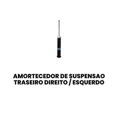 Amort Tras Volkswagen UP 1.0 12V 2013-2020 Black Cross Conne - Imagem 2