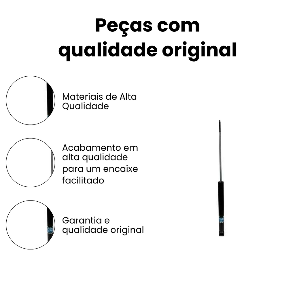 Amortecedor Traseiro Renault Kwid Direito/Esquerdo - Imagem 3