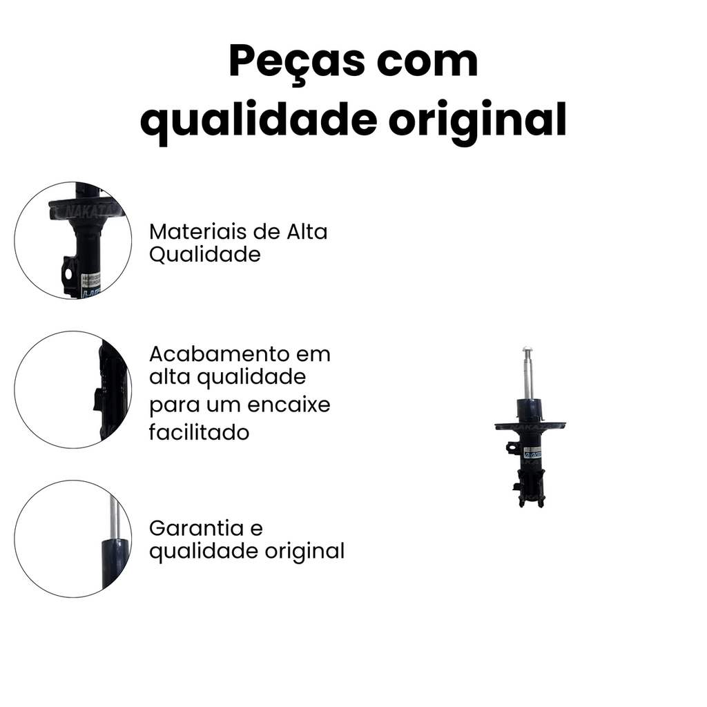 AMORTECEDOR DIANTEIRO DIREITO HYUNDAI HG-41275 - Imagem 3