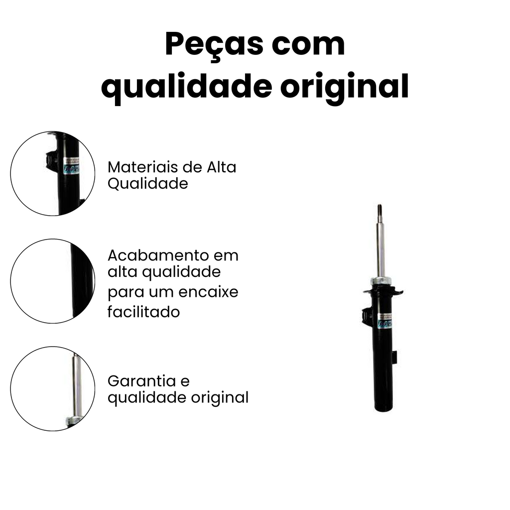 AMORTECEDOR DIANTEIRO DIREITO BMW HG-41329 - Imagem 3