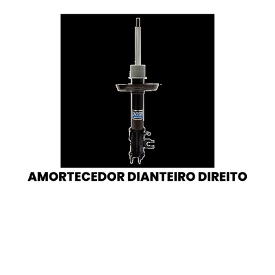 AMORTECEDOR DE SUSPENSÃO DIANTEIRO DIREITO FIAT HG-41372 - Imagem 2