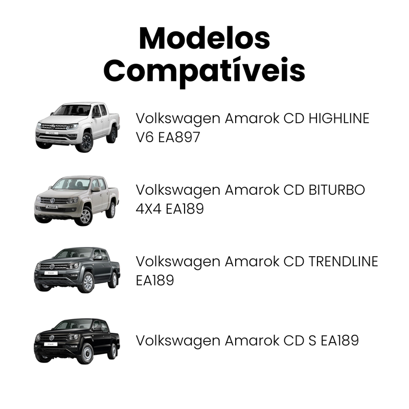 Bieleta Dianteira Direita Esquerda VW Amarok 2010-2023 V6 Bi - Imagem 4
