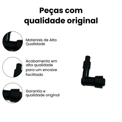 Cachimbo De Vela Ignição Honda Pop 100 110 Original - Imagem 2