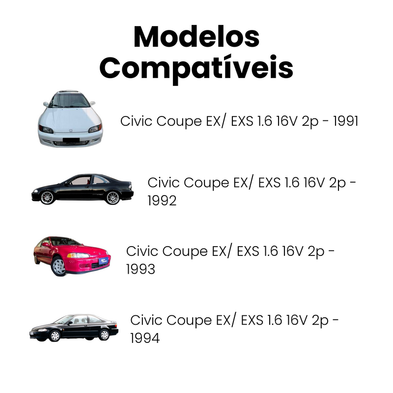 Kit Reparo Amort Diant. Esq. Axios Honda Civic 1991-2021 - Imagem 4
