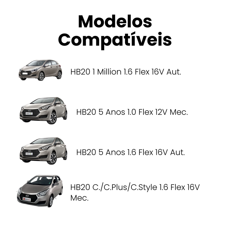 Kit Reparo Amort Diant Hyundai HB20 HB20S HB20X 2013 a 2024 - Imagem 4