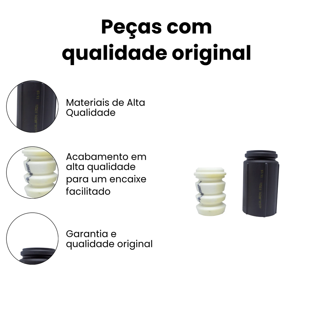 Batente Suspensão Diant Dir Esq Axios Amarok 2011 a 2023 - Imagem 3