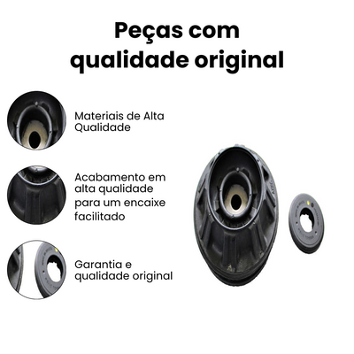 Coxim Amort Diant Dir Esq Toyota Etios Yaris 2013 a 2024 - Imagem 3