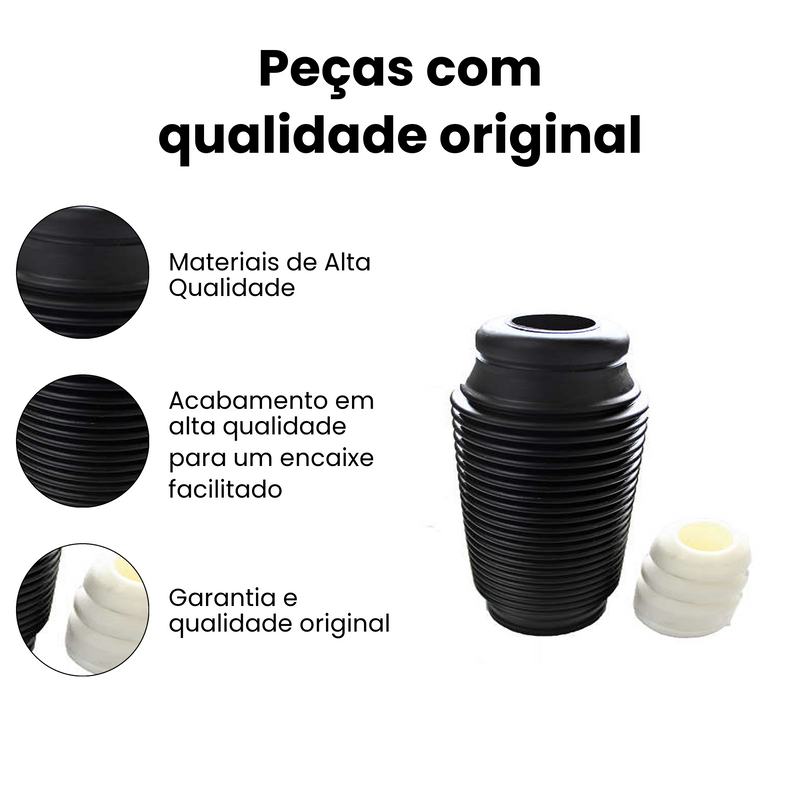 Kit Reparo Amort Tras Axios Hyundai Santa Fé 3.3 V6 4x4 Tucs - Imagem 3